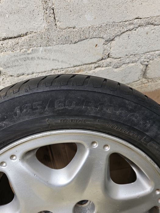 Джанти с гуми за Ровър 4х100 15 Rover