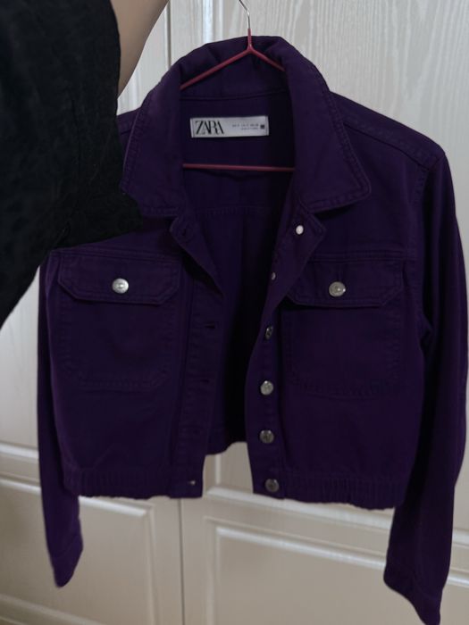 Короткая джинсовка Zara