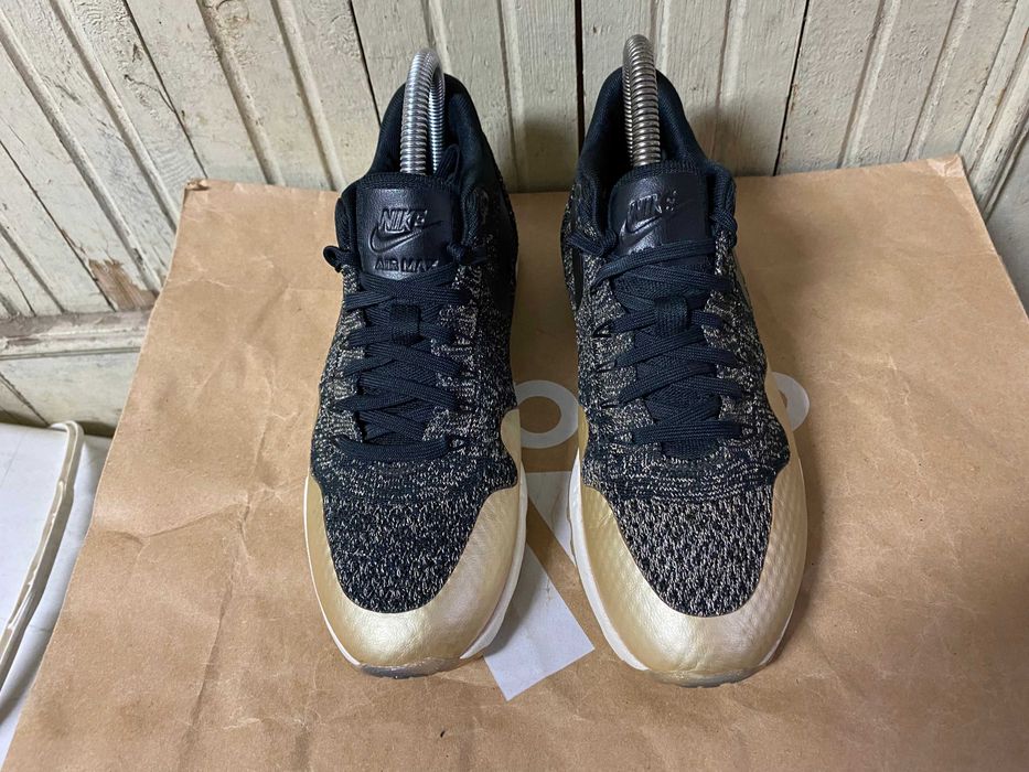 ''NIKE Air Max 1 Ultra 2.0 Flyknit Gold''оригинални маратонки 37.5 ном