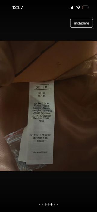 Trenci Orsay Marimea 38