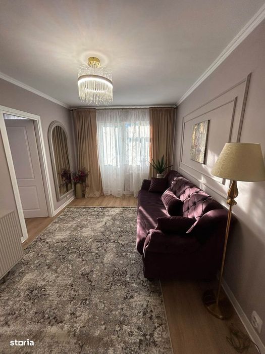 De vanzare apartament cu 2 camere, renovat,mobilat si utilat 53500euro
