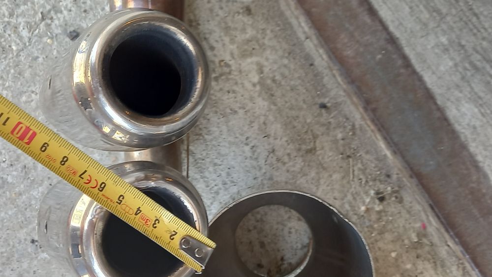 Накрайник за аспух заглушител от нераждаема стомана 3те за 80лв