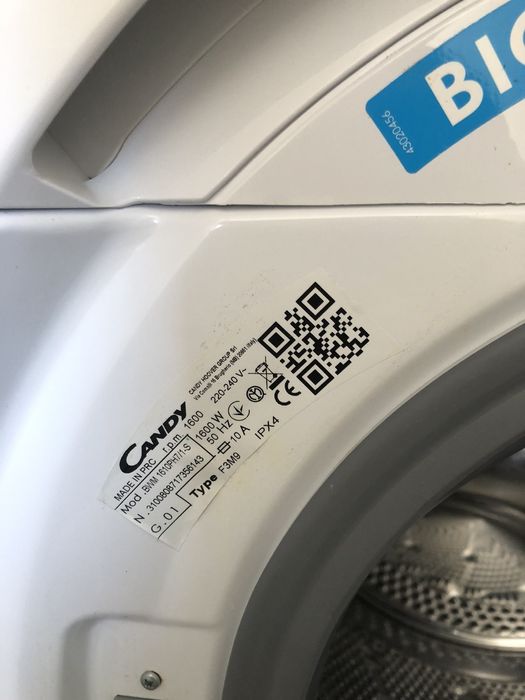 НАМАЛЕНИЕ! Пералня Candy Bianca A+++ 10 кг. с инверторен мотор