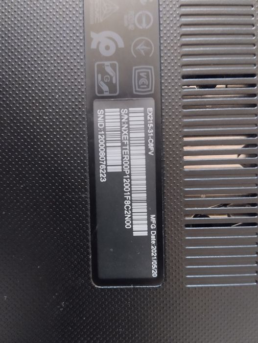 Отличный шустрый ноутбук Acer