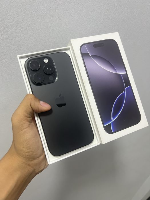Iphone 16 pro 128gb black
