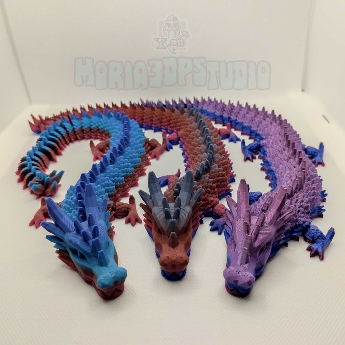 3Д Принтирани Артикулиращи ДРАКОНИ! (Articulated Dragon)