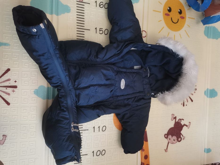 Детский зимний комбинезон