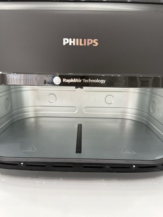 Двоен фритюрник с горещ въздух Philips Airfryer Series 1000 NA150/00, 7,1 л, 2450 W