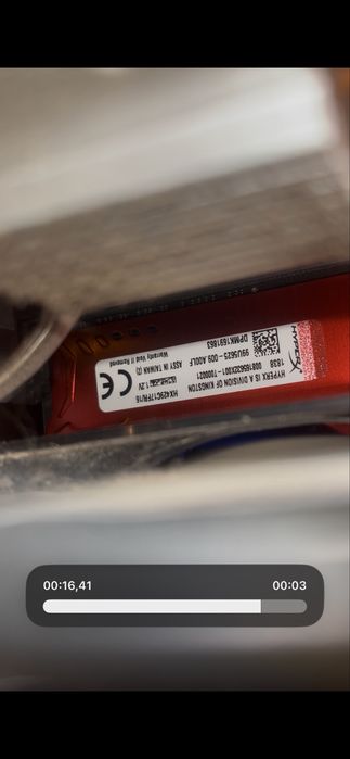 HyperX Fury 16GB оперативная память DDR4