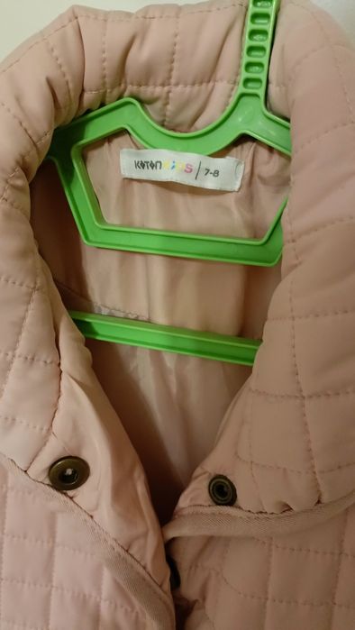 Детское пальто стёганое