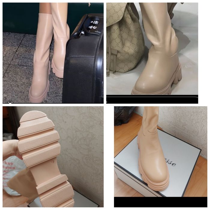 Продаётся сапоги новые. 38размер. Евромех натуральный.