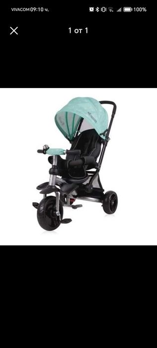 Детска триколка със опция за сън