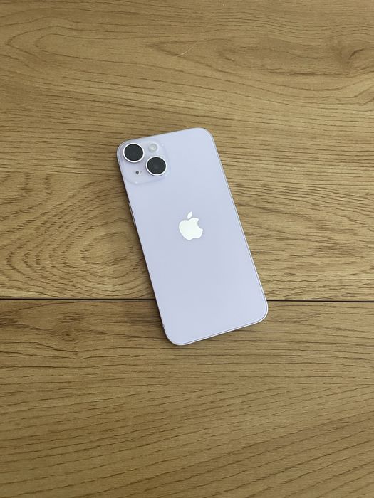 Бартер iPhone 14 лилав  128гб 88% като нов