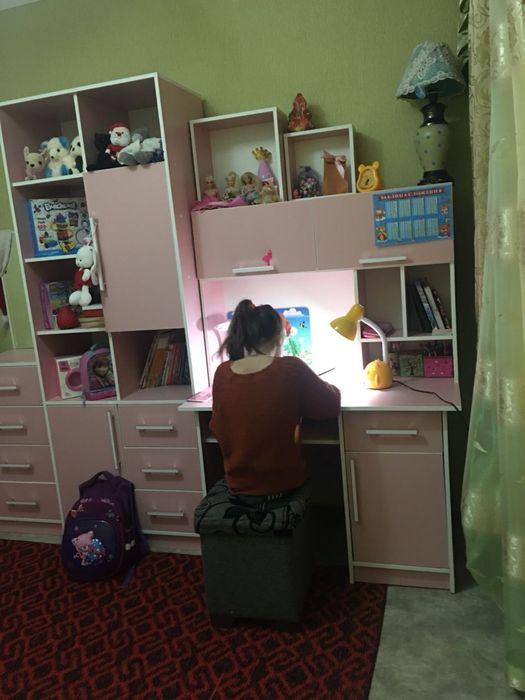 Гарнитур спальный, для девочки