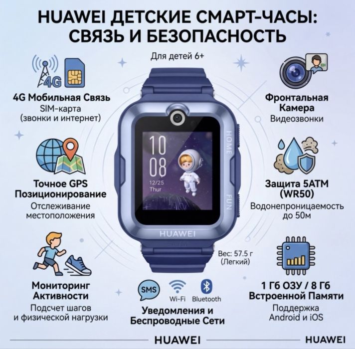 Huawei часы продам детский