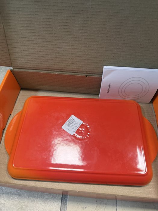 LE CREUSET правоъгълна скара Flame, 32 см