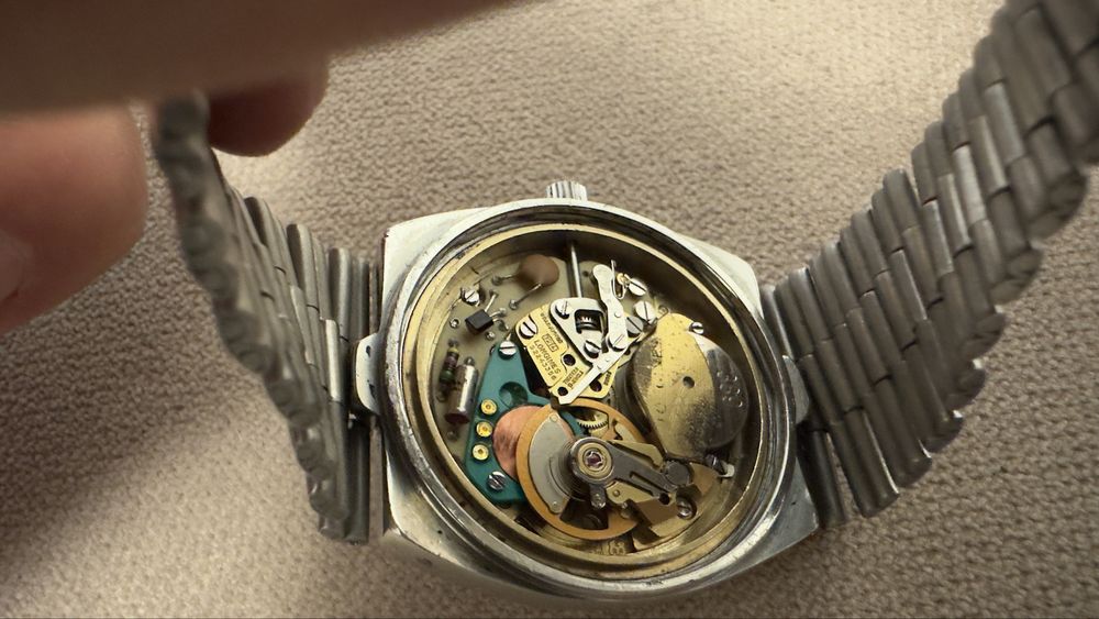 ceas Longines conquest electronic an 1970