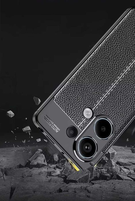 Xiaomi Redmi Note 13 Pro 4G / Note 13 4G - Луксозен Кожен Кейс Гръб AF