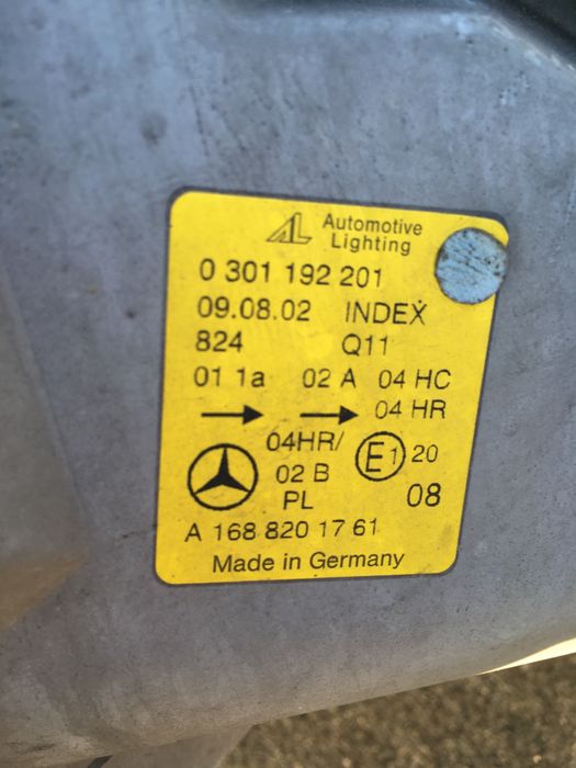 Фарове за Мерцедес A classa 98- 2006г