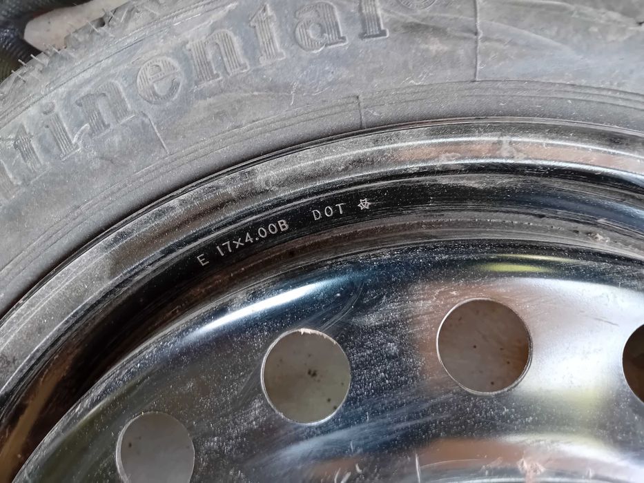 1 бр.гуми патерица Continental  125 70 17 за опел инигма 5x120