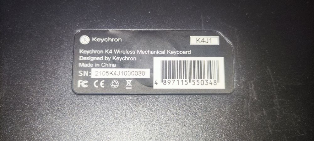 Клавиатура Keychron k4 v2