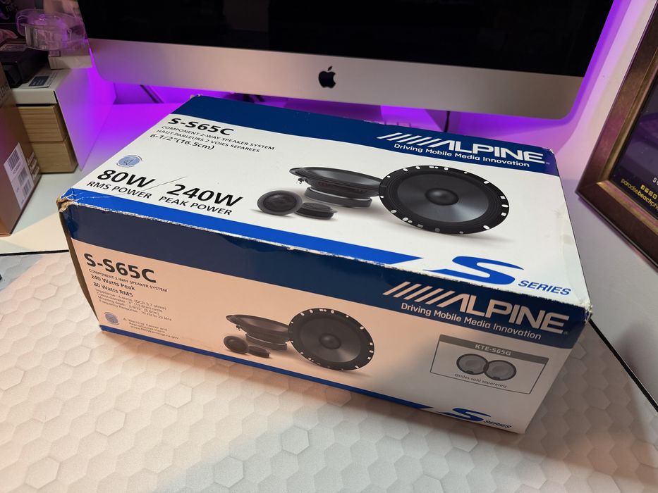 Boxe auto Alpine S-S65C