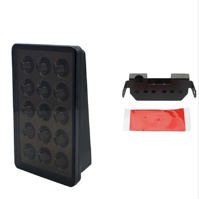 Lampa Led Frana Tip F1 Rosu / Negru