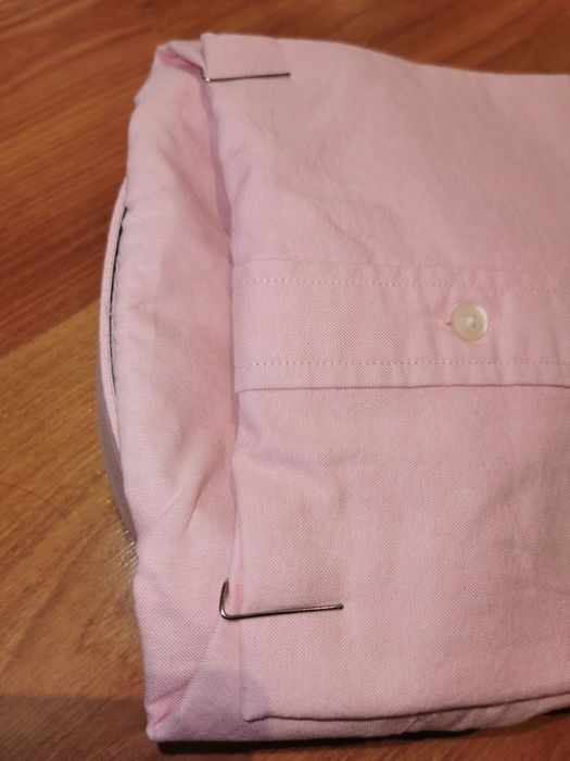 Cămașă Tommy Hilfiger originala, noua (cu etichete), bumbac organic, tesatura oxford, croi regular, marimea 3XL