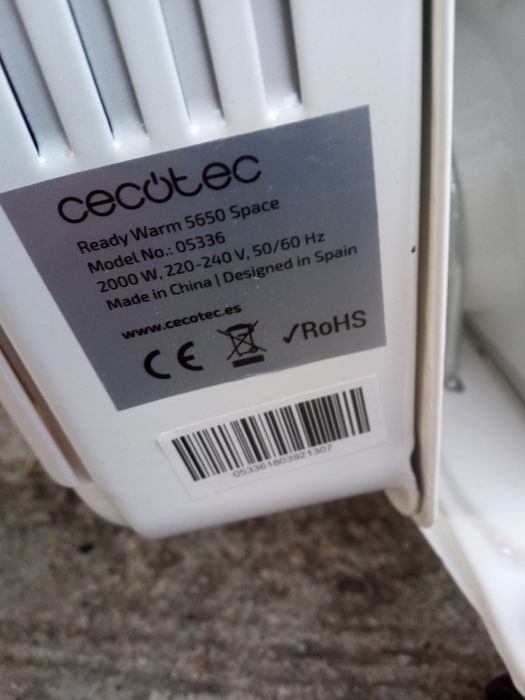 vând calorifer electric cu ulei