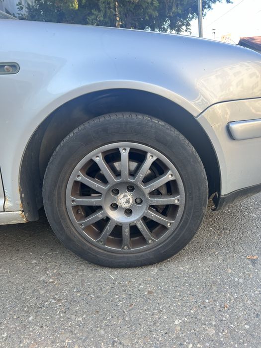 Set 4 Jante Aliaj R16 5x100 + Anvelope Vară