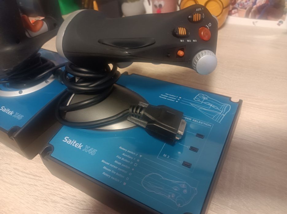 Джойстик flight simulator Saitek xs 45
