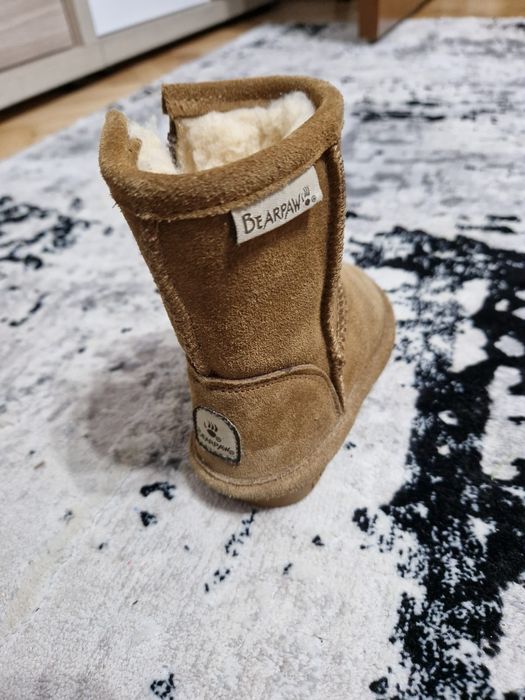 Ghete de iarna Bearpaw din piele intoarsa Emma (ugg)