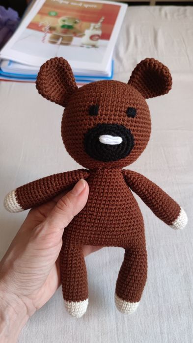 Ursulețul lui Mr. Bean - Teddy 2 - jucărie croșetată