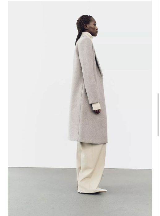 Пальто Zara текущая коллекция