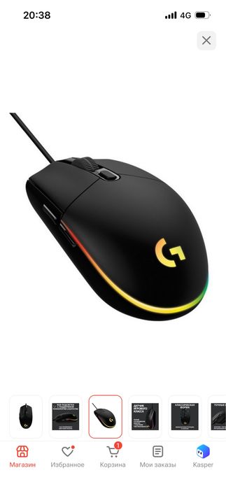 Мышка Logitech G102