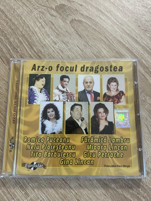 CD muzica lautareasca Arz-o focul dragostea
