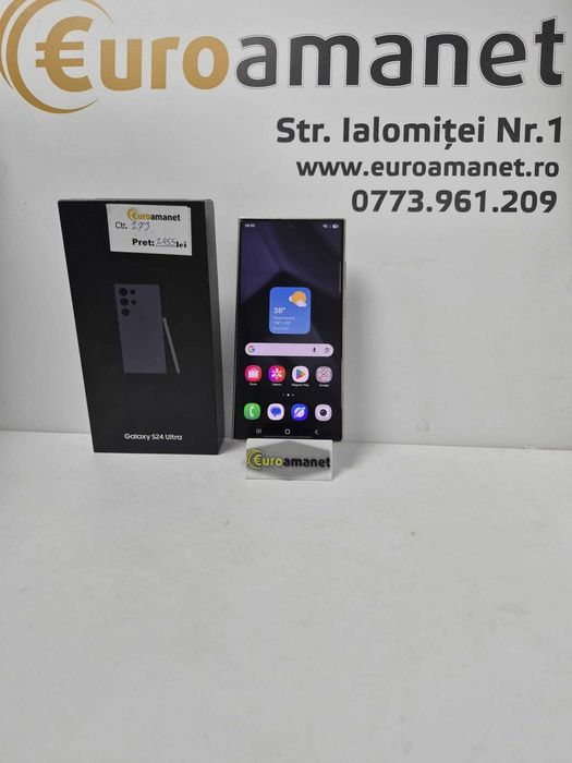 Telefon mobil Samsung Galaxy S24 Ultra, Dual SIM, 12GB RAM, -B-