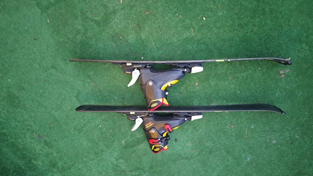 Детски ски 117см и обувки 19-22,5