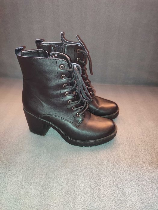 Graceland Botine negre de dama marimea 39