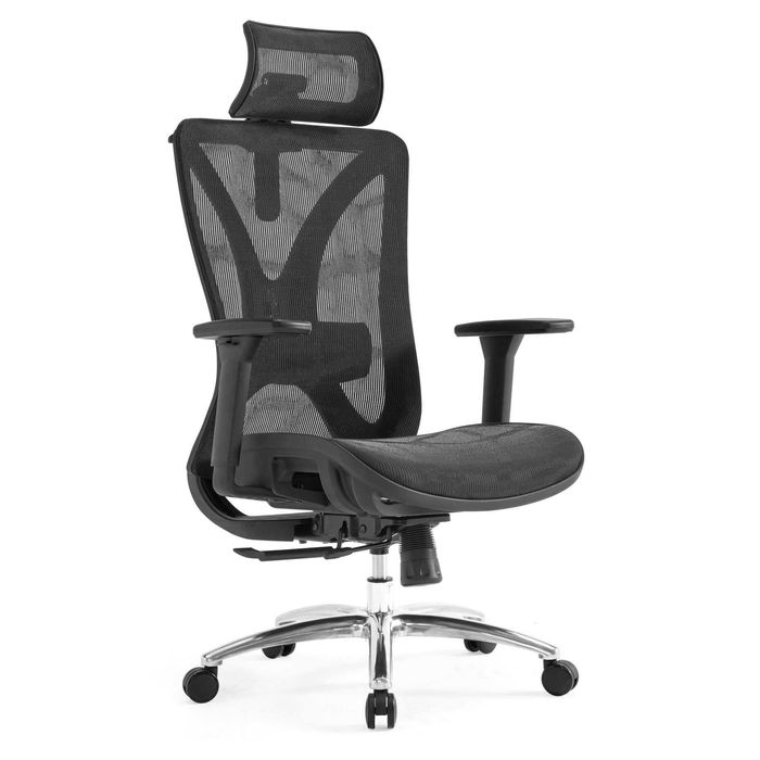 vand scaun birou ergonomic klara-H cu baza aluminiu ! Nou!