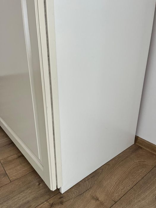 IKEA Dressing 2 Uși Glisante; Șifonier cu Bară și Rafturi; Dulap de Haine