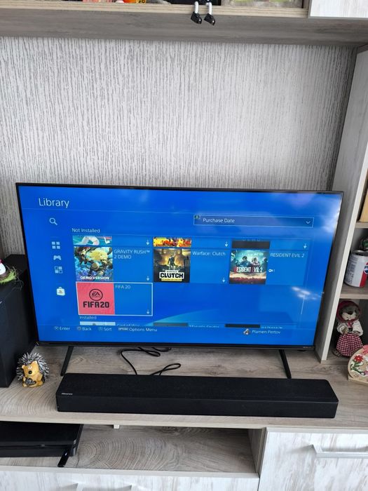 PlayStation 4 Slim 500 GB + 1 джойстик + 30+ игри