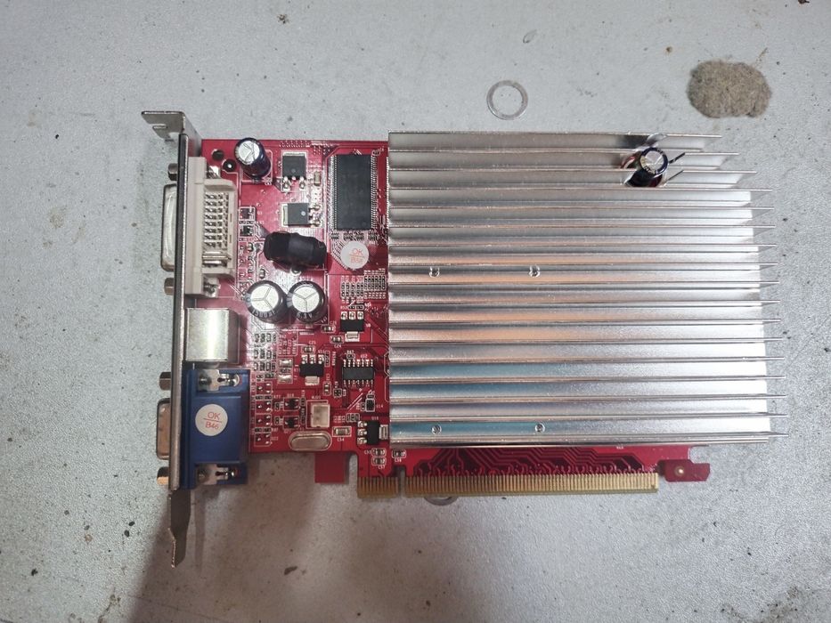 Видеокарта ATI Radeon X550 256MB + USB 3.0 контроллер 2 порта