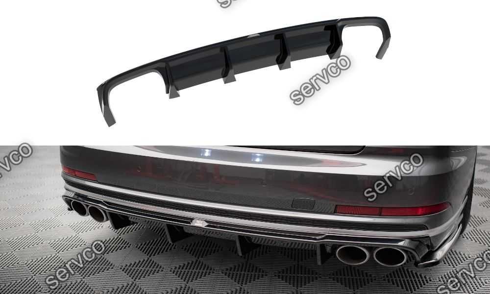 Prelungire difuzor bara spate Audi S8 A8 D5 Sline 2020- v11 Maxton