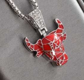 Колие, медальон, синджир висулка Чикаго Булс (Chicago Bulls)