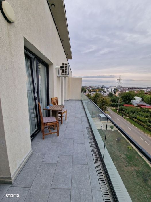 Apartament 74 mp, 2 bai, mobilat complet la 1.547 €/mp. Te muti d