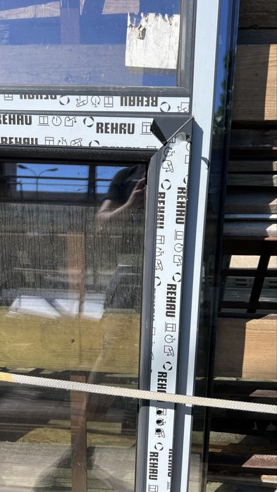 [ЧИСТО НОВА] ПВЦ Дограма Рехау  цвят Антрацит