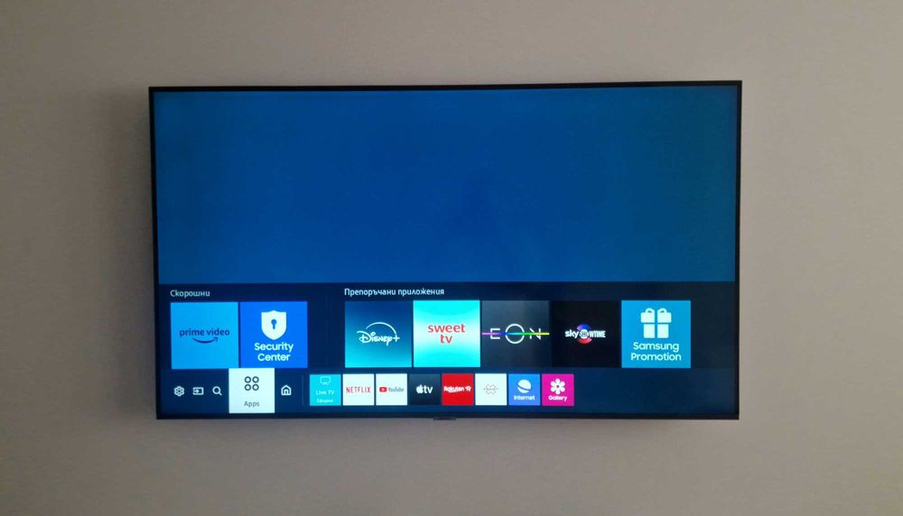 Телевизор Samsung 55AU7172, 55" (138 см), Smart, 4K Ultra HD, LED