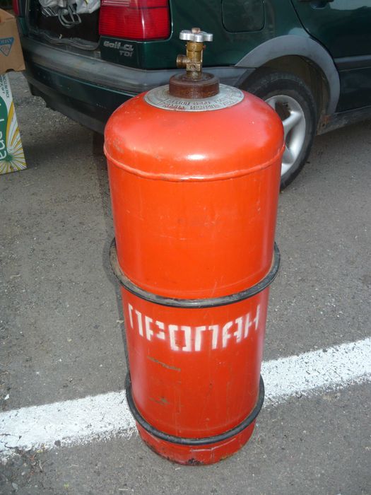 Butelie cu guler Petrom, goală, galbenă sau albastră, butelii