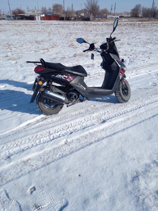 Скутор самурай  2024 пробег маленький